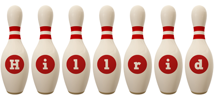 Hillrid bowling-pin logo