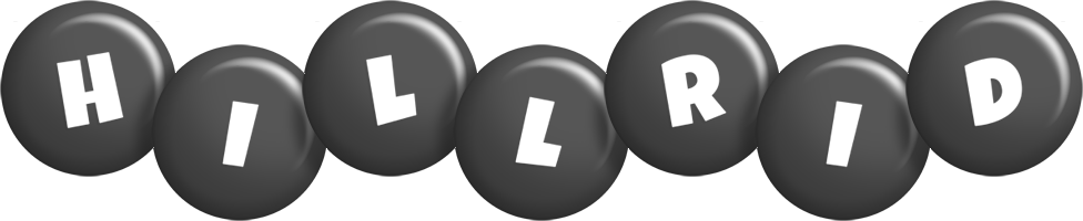 Hillrid candy-black logo