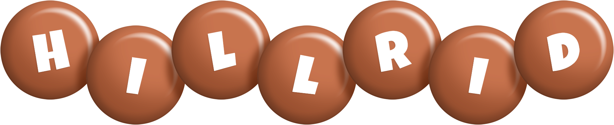 Hillrid candy-brown logo