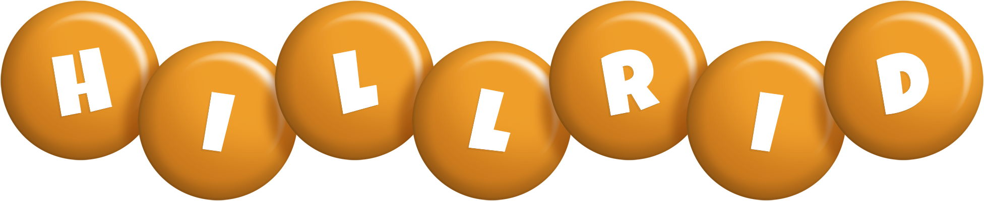 Hillrid candy-orange logo