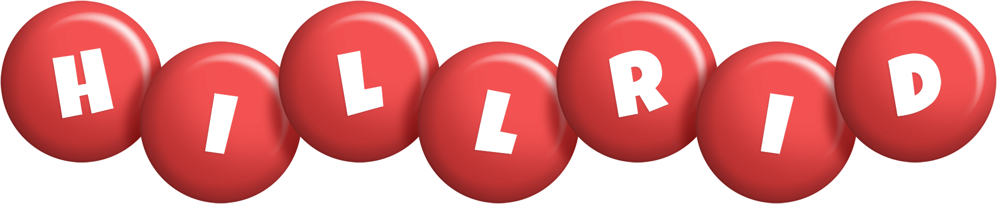 Hillrid candy-red logo