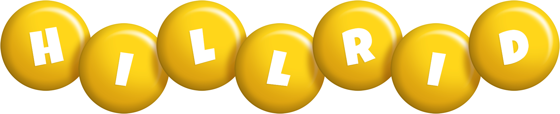 Hillrid candy-yellow logo
