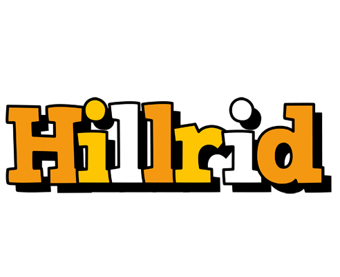 Hillrid cartoon logo