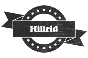 Hillrid grunge logo