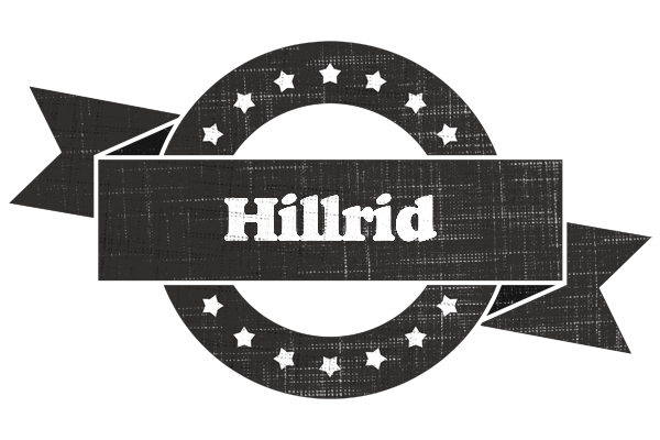 Hillrid grunge logo