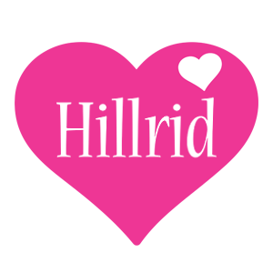 Hillrid love-heart logo