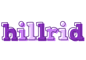 Hillrid sensual logo