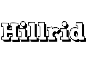 Hillrid snowing logo