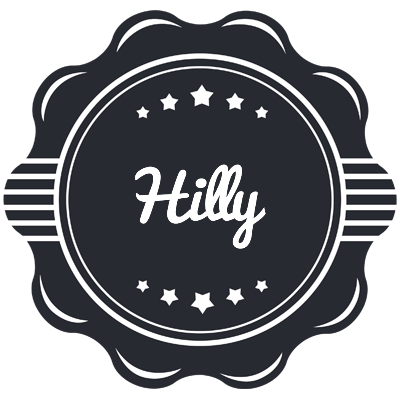 Hilly badge logo