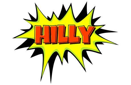 Hilly bigfoot logo