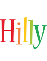 Hilly birthday logo