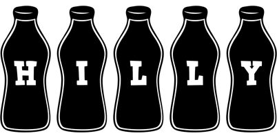 Hilly bottle logo