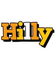 Hilly cartoon logo