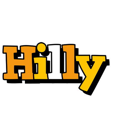 Hilly cartoon logo