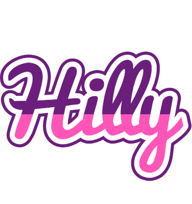 Hilly cheerful logo