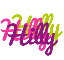 Hilly flowers logo