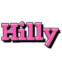 Hilly girlish logo