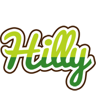 Hilly golfing logo