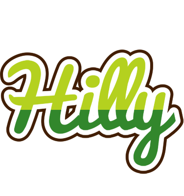 Hilly golfing logo