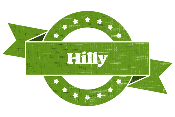 Hilly natural logo
