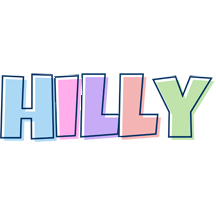 Hilly pastel logo