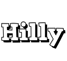 Hilly snowing logo