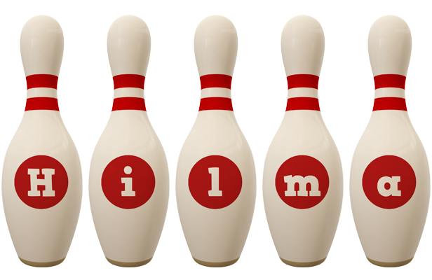 Hilma bowling-pin logo