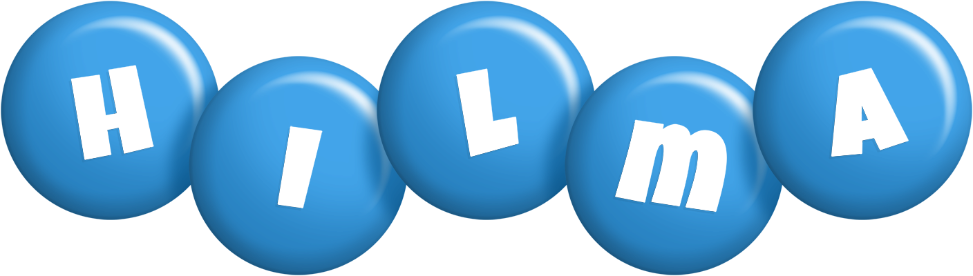 Hilma candy-blue logo