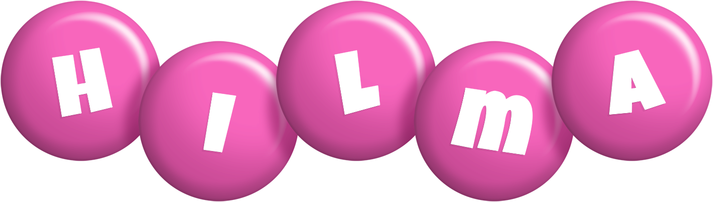Hilma candy-pink logo