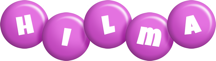 Hilma candy-purple logo