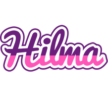 Hilma cheerful logo