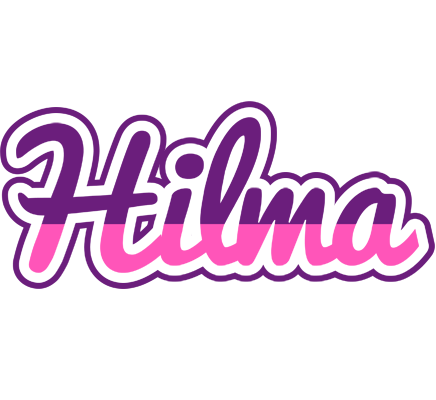 Hilma cheerful logo