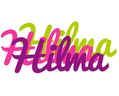 Hilma flowers logo