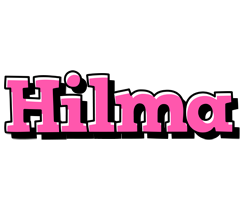 Hilma girlish logo