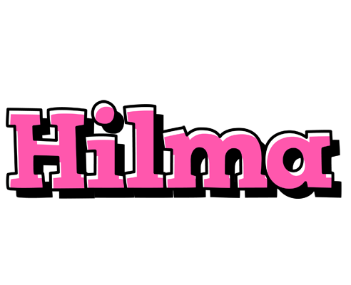 Hilma girlish logo