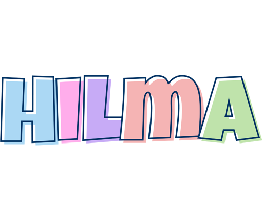 Hilma pastel logo