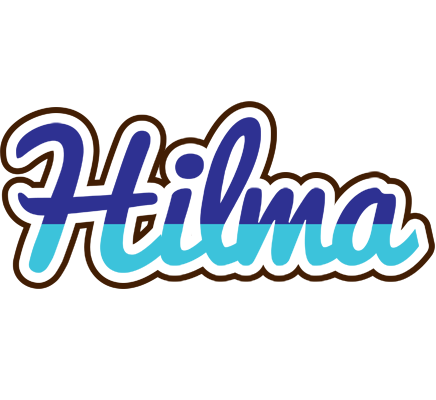 Hilma raining logo