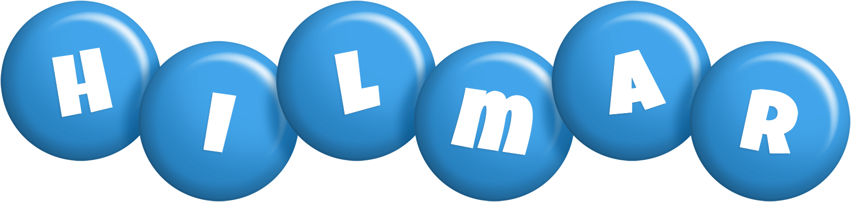 Hilmar candy-blue logo