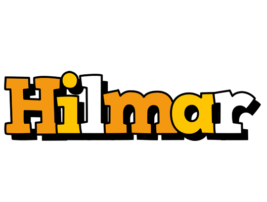 Hilmar cartoon logo