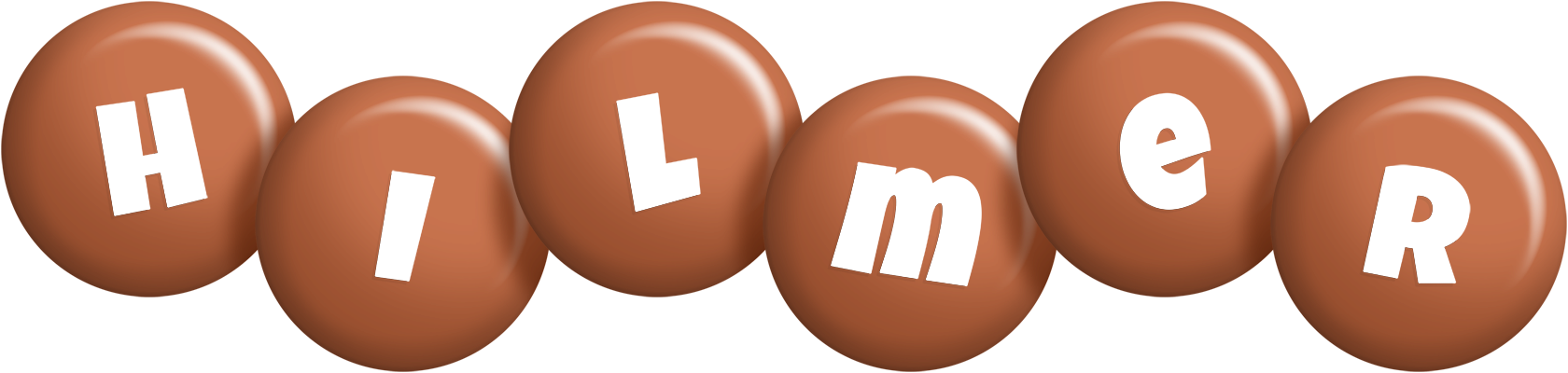 Hilmer candy-brown logo