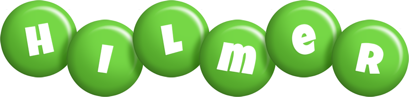 Hilmer candy-green logo