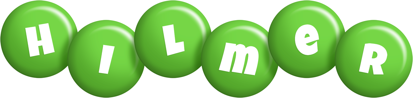 Hilmer candy-green logo