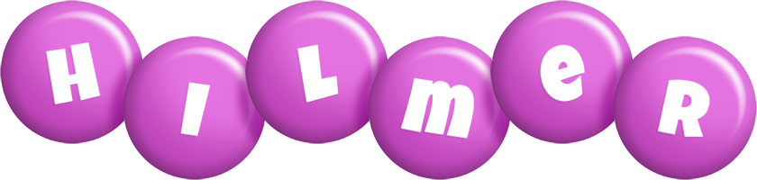 Hilmer candy-purple logo