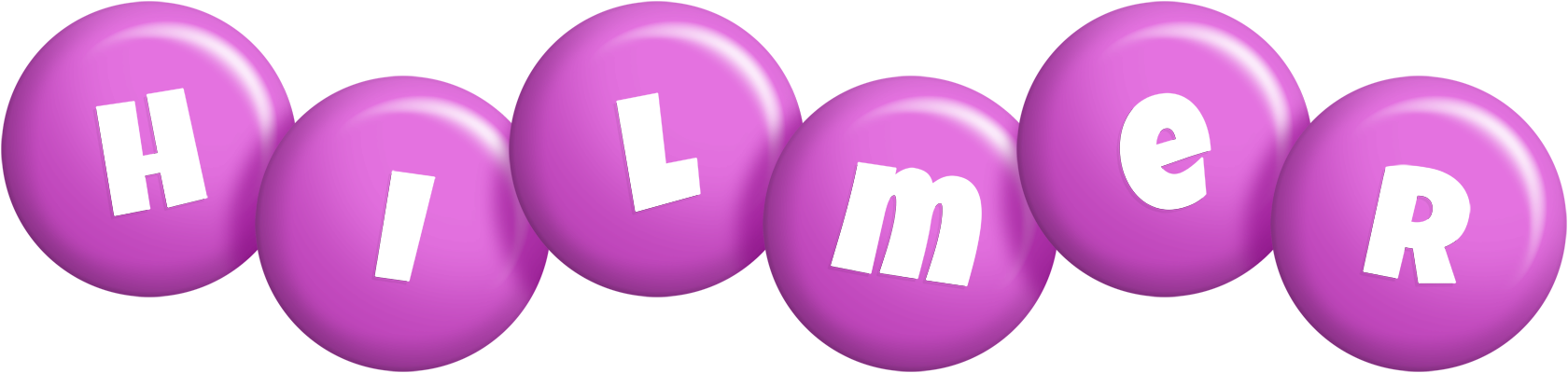 Hilmer candy-purple logo