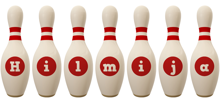 Hilmija bowling-pin logo