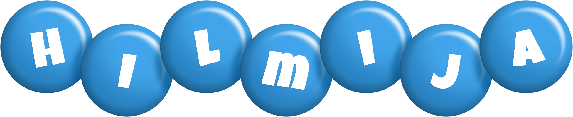 Hilmija candy-blue logo