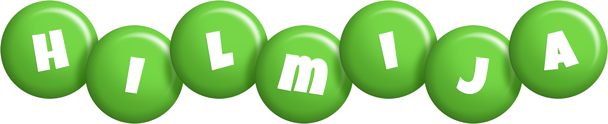 Hilmija candy-green logo