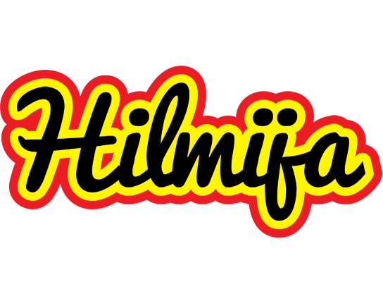 Hilmija flaming logo