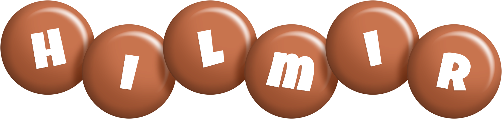Hilmir candy-brown logo