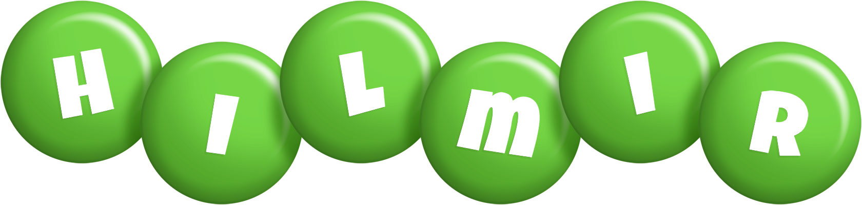 Hilmir candy-green logo